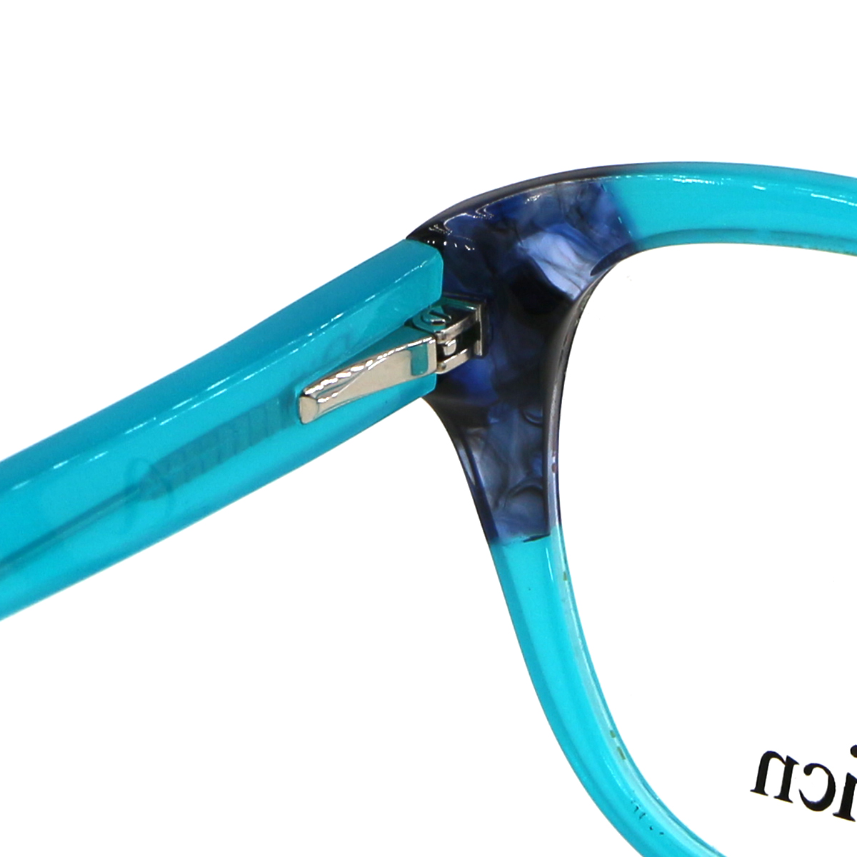 DILICN 2023 New Fashion Women's Spliced ​​Color Acetate Optical Frame Model 23663 Cat eye frame