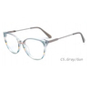 DILICN 2023 New TR90 Material Optical Frame round frame opticalframes TR90 and metal hybrid