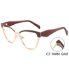 DILICN 2023 New Fashion Acetate Optical Frame Model YD1107 Cat eye frames Same style as Prada