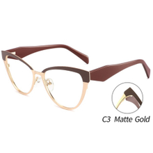 DILICN 2023 New Fashion Acetate Optical Frame Model YD1107 Cat eye frames Same style as Prada