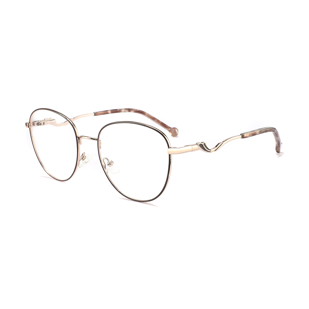 New Design Metal Frames Optical Glasses Trending Eyeglasses Women