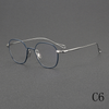 2024 new simple and stylish pure titanium women's and men's optical frames