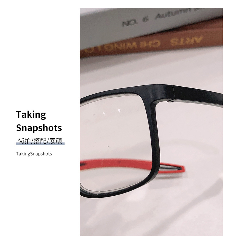 DILICN new ultra-light anti-blue light reading glasses for men TR90 middle-aged and elderly high-definition reading glasses for women sports fashion glasses