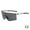 2024 New riding glasses polarizing discoloration outdoor sports running windproof sand road cycling equipment