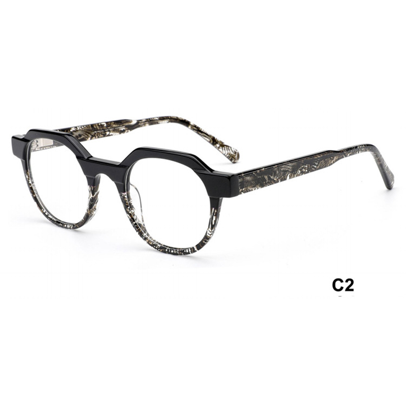 2024 new modular square frame Acetate optical stand for women