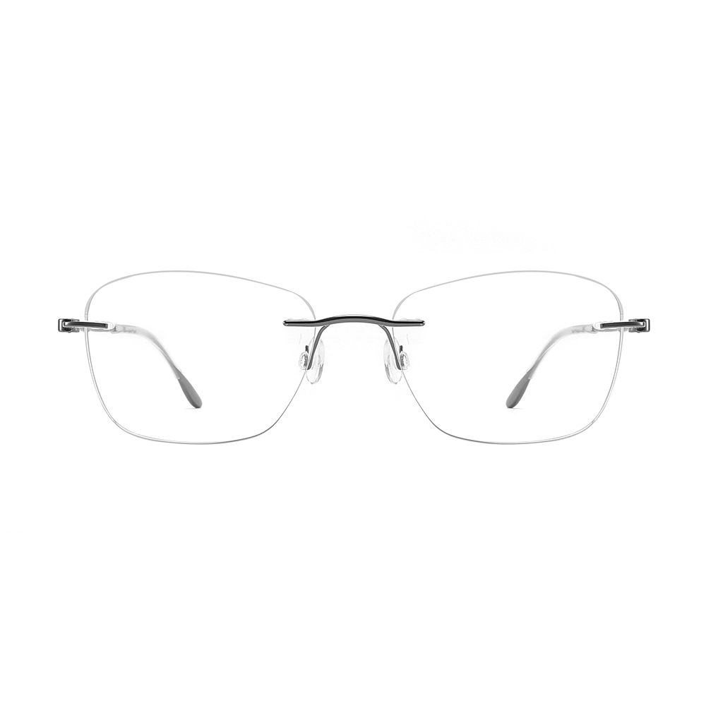 Mens Spectacle Rimless Eye Glasses Optical Frames for Eye Glasses