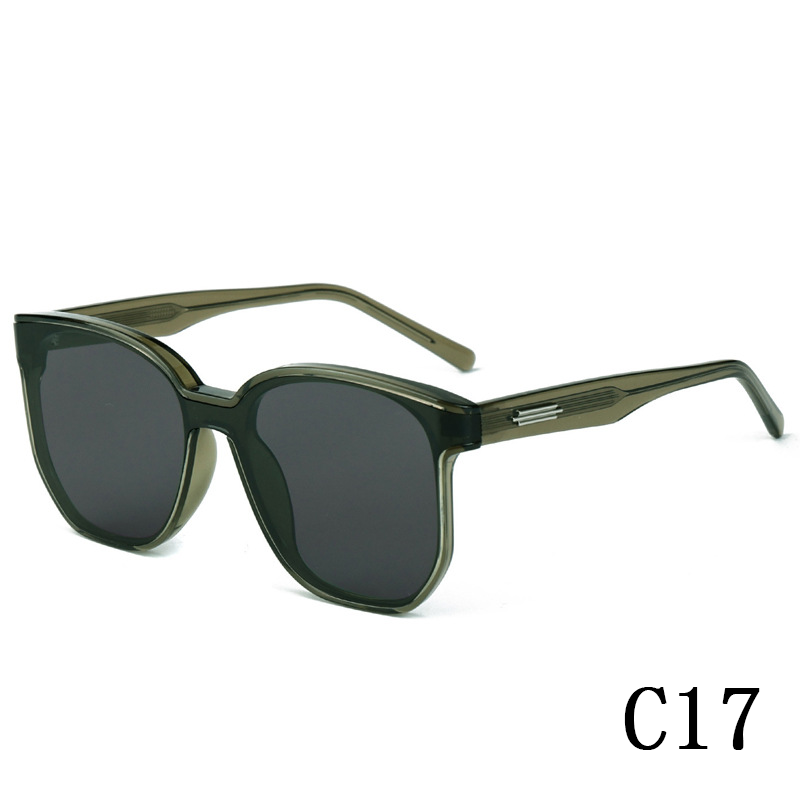 2024 New high quality TR90+ nylon large frame sunglasses for men and women