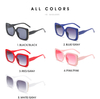 Classic ins luxury sunglasses women fashion oversized cat eye sun glasses custom own logo high quality shades