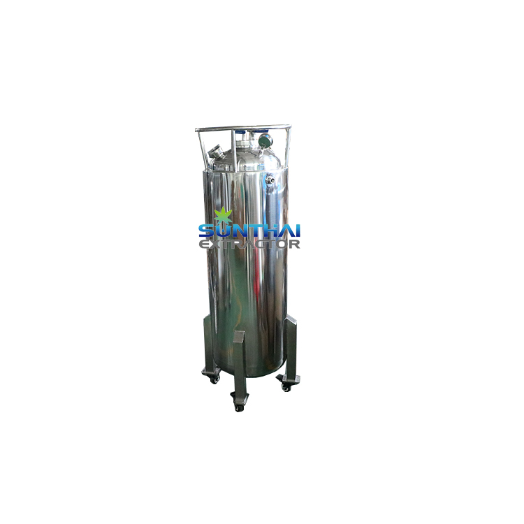 100lb Double Jacketed Solvent Tank with Casters from China manufacturer ...