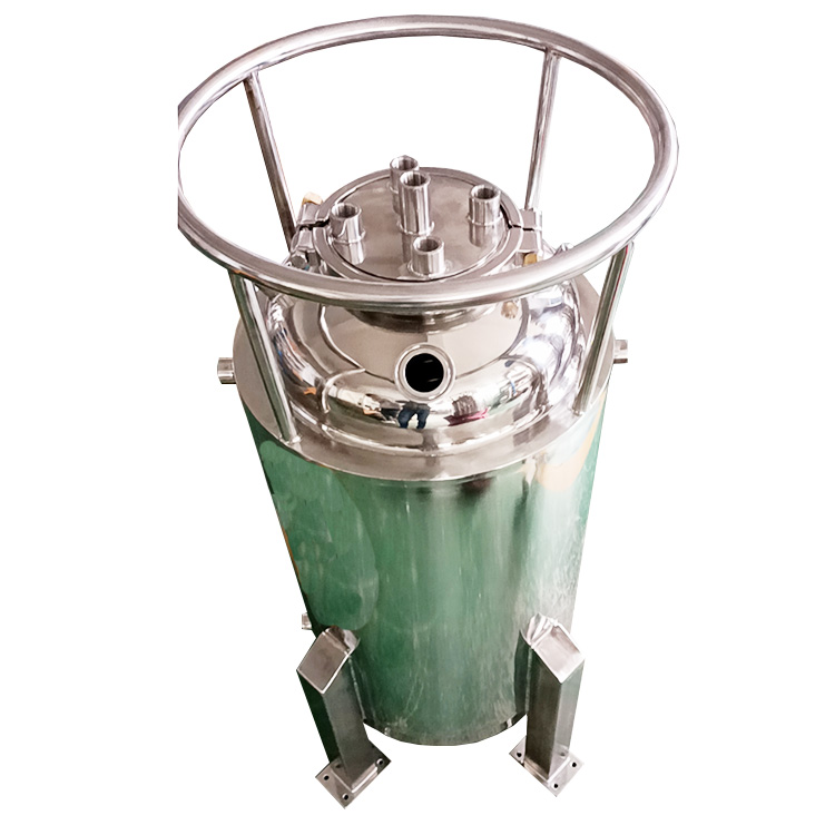 50lb Double Jacketed Solvent Tank with Casters