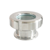 Sanitary Clamp Union Sight Glass with Borosilicate Glass for Extractor Tanks