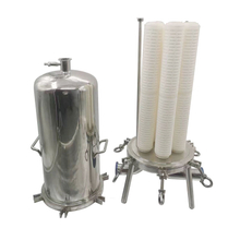 Stainless Steel Sanitary Multi Cartridge Filter Housing