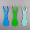 Y Shape Food Grade Plastic Dental Floss Holder 
