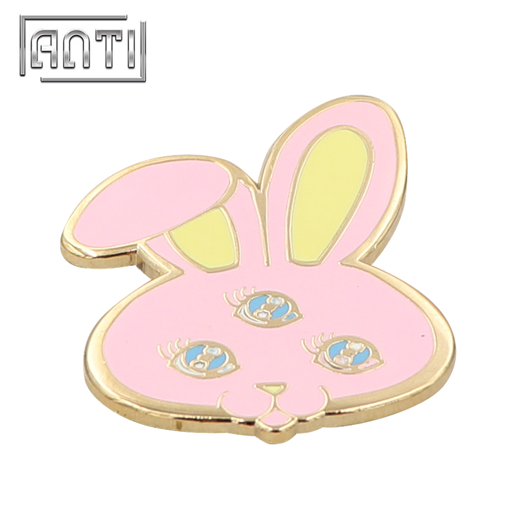 Three-eyed Rabbit Cartoon Badge Lapel Pin Children