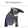 Men Outdoor Retro Pc Frame Colorful Mirror Custom Cycling Glasses Sport Sunglasses 