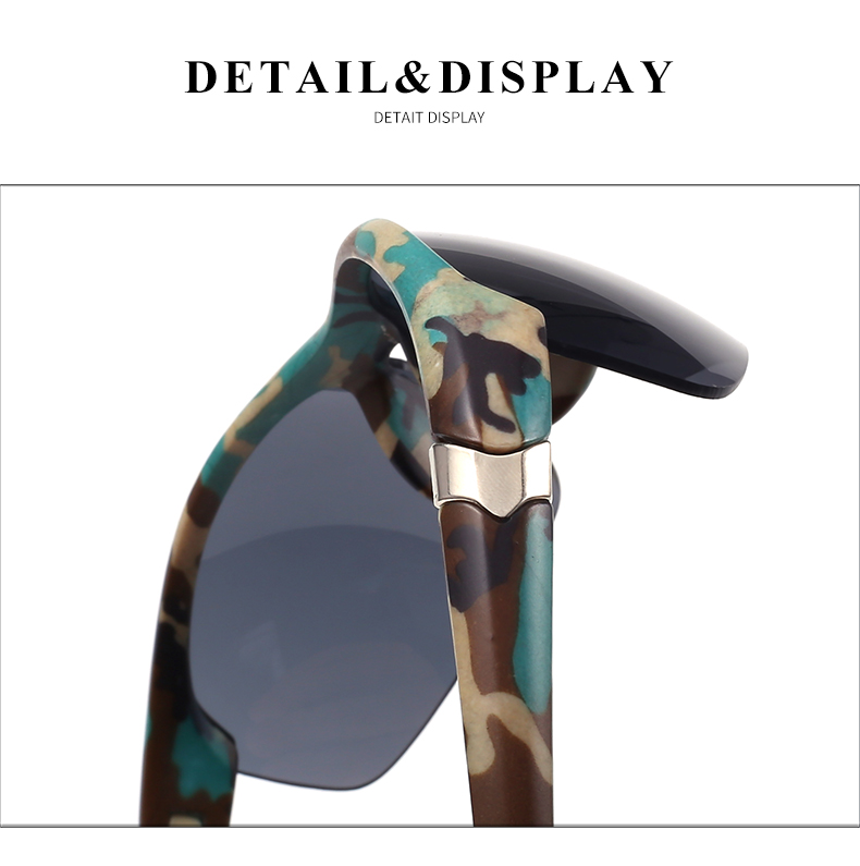 Men Outdoor Retro Pc Frame Colorful Mirror Custom Cycling Glasses Sport Sunglasses 