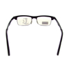 Rectangle half-frame progressive multifocals reading glasses for men