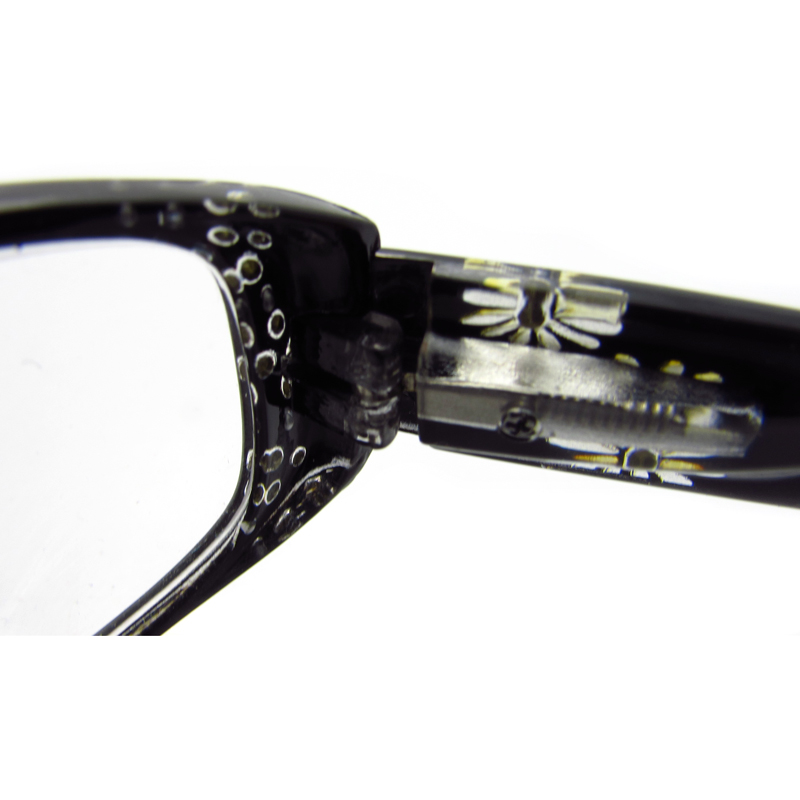 Diamond-studded reading glasses for women