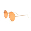 Fashion Round Oversized Round Stainless Steel Women's Metal Frame Polarized Sunglasses