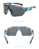 Half Frame Colorful Design Polarized Cycling Sports Sunglasses