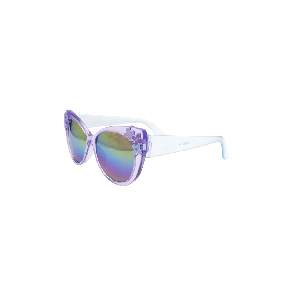 Wholesale Children Girls Shades Purple Flower Cute Girls Kids Sunglasses