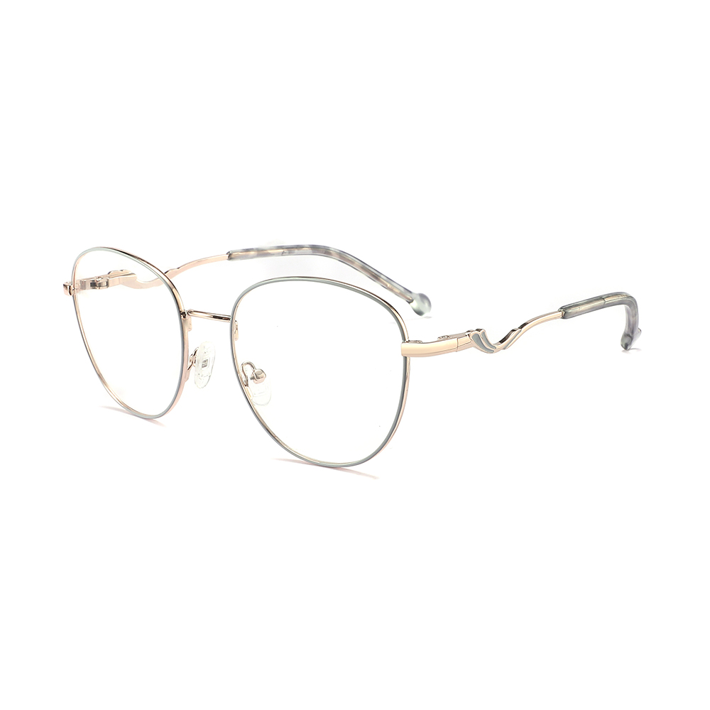 New Design Metal Frames Optical Glasses Trending Eyeglasses Women