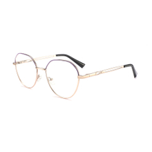 Designer Cat Eye Eyeglasses Metal Optical Frames Spectacle Trendy Eyewear