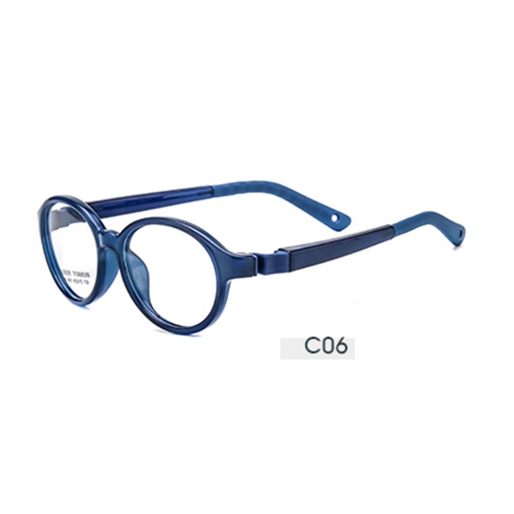 Newest Arkema Non-toxic Kids Frames Flexible Round Glasses Frames Children Eyeglasses