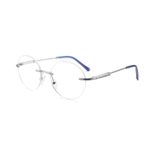 Women man Frameless Glasses Eyeglasses frames for men