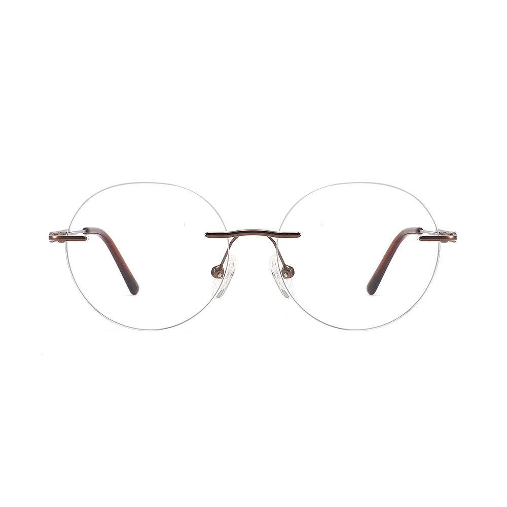 Luxury highest quality men's Rimless Glasses Women man Frameless Glasses Eyeglasses frames for men