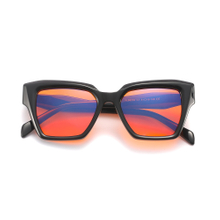 High Quality Men Women Anti Blue Light Blocking Screen Eye Protector Orange 99% Anti Blue Light Computer Sleeping Glasses