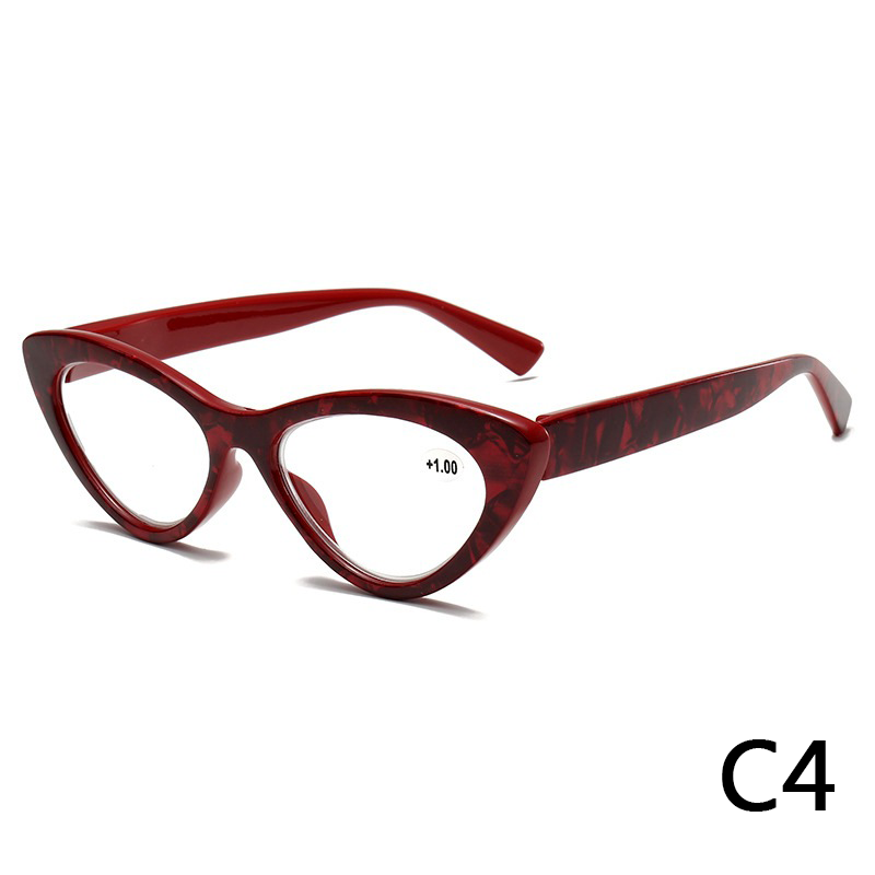 2024 New cat-eye butterfly frame PC+AC fashion reading glasses