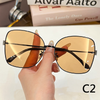2024 New fashion advanced TR+ metal polarized sunglasses for women