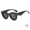 DILICN 2024 Stylish Fashion Sunglasses Men Women Cat Eye Sunglasses Bubble Dramatic Party Club