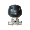 Pneumatic Sanitary Diaphragm Valves with PTFE+EPDM Membrane