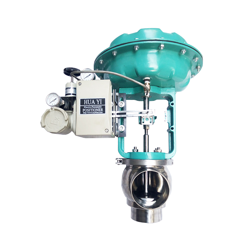 Stainless Steel Sanitary Automatic Membrane Control Valve with 4~2mA Positioner