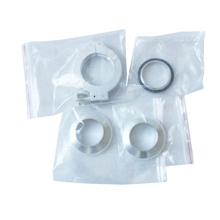 KF50 Vacuum Weld Stub Ferrule Set with Clamp And Centering O Ring