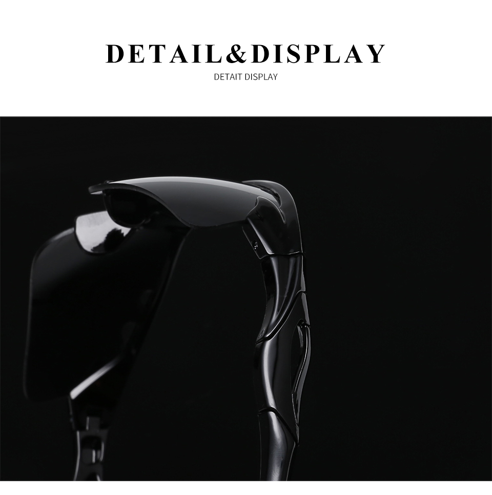 Sports Sunglasses Polarized UV400 Protection with 5 Lenses for Cycling Fishing Driving