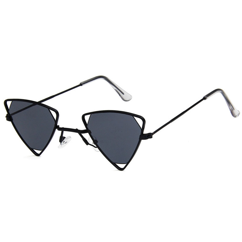 New Punk Sunglasses Vintage Glasses Men Women Triangle Modern Metal Frame Fashion Eyeglasses