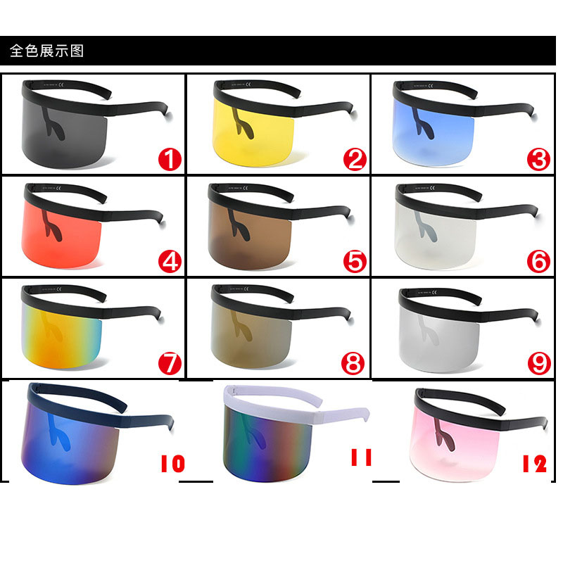 One-Piece Sunglasses Sun Glass Eyewear