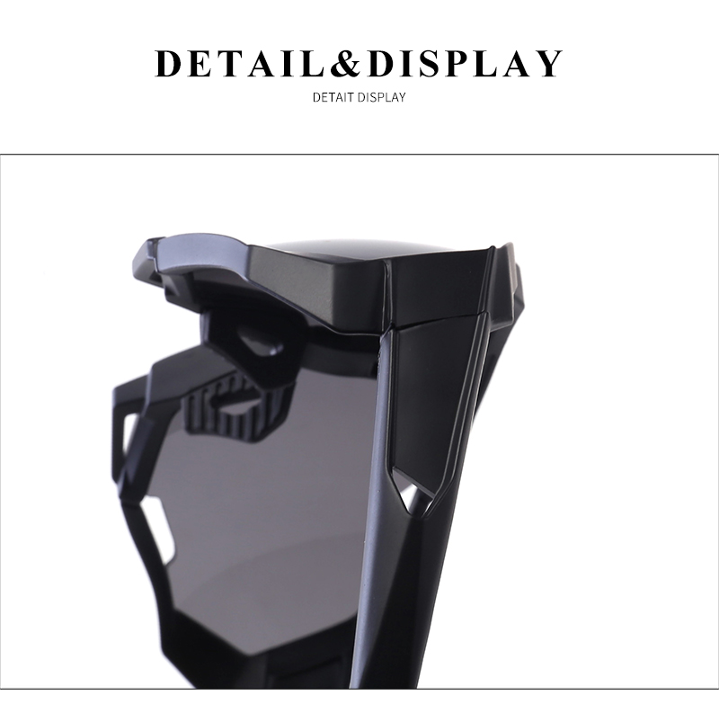 Oversized PC UV400 Outdoor Sports Sunglasses 