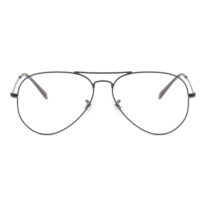 2 In1 Aviator Magnet Clip On Glasses Men Frame Prescription Magnet Clip On Sunglasses Male Myopia Optical Eyeglasses Frame