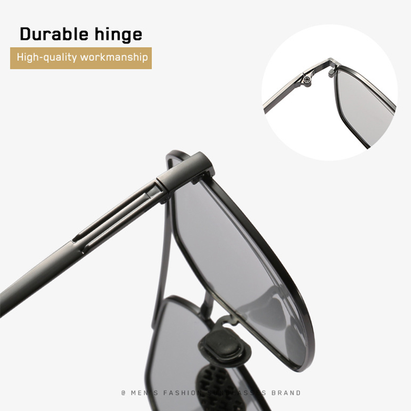 Night Nision High Material Polarized Sunglasses New Color Aluminum Alloy Sun Glasses Frame