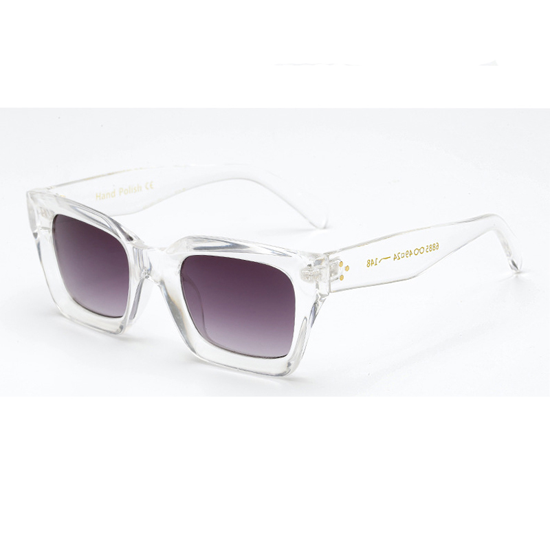 S-L Sun Glasses Rice Nail Eye Retro Eyewear New Women's Square Frame Sunglasses