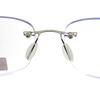 Rimless TR90 temple reading glasses for men 