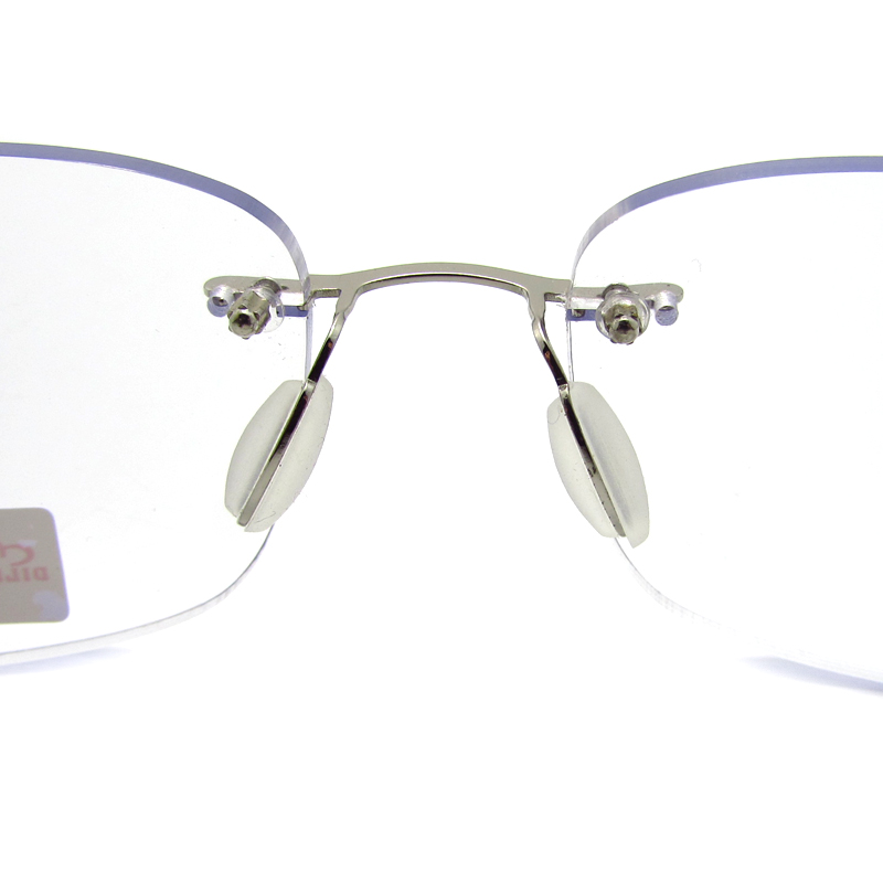 Rimless TR90 temple reading glasses for men 