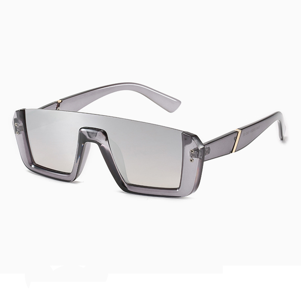 2022 New Half-Frame Fashion Punk Style Sun Glasses One-Piece Outdoor Sports Trend Unisex Sunglasses