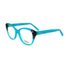 DILICN 2023 New Fashion Women's Spliced ​​Color Acetate Optical Frame Model 23663 Cat eye frame