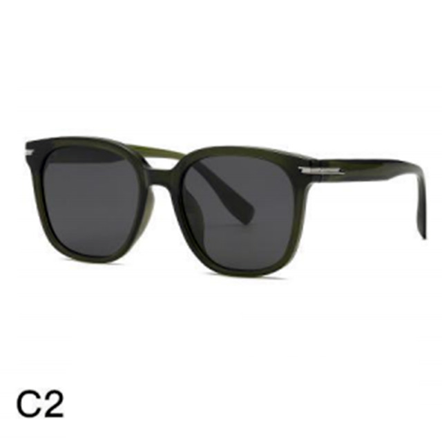 High quality fashionable TR90 square sunglasses for men and women