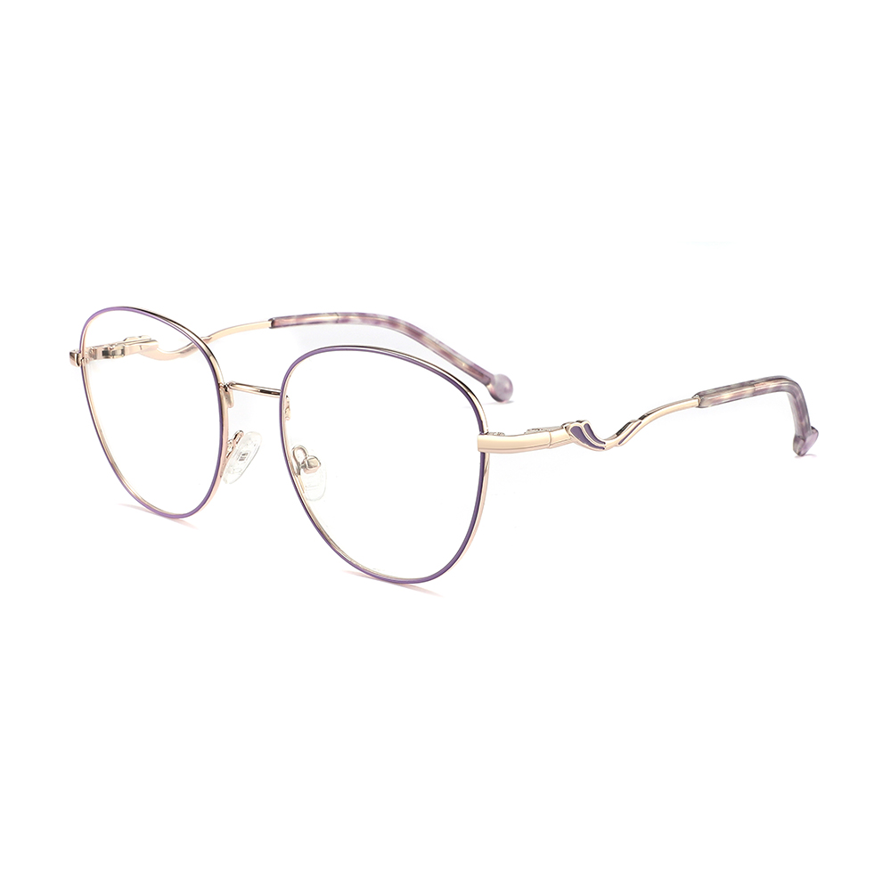 New Design Metal Frames Optical Glasses Trending Eyeglasses Women